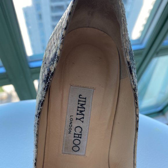 Jimmy Choo Snakeskin Pumps - Picture 10 of 14